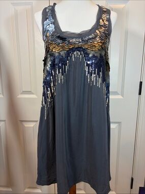 Rebecca Taylor Black Mesh Top with Cream Lining